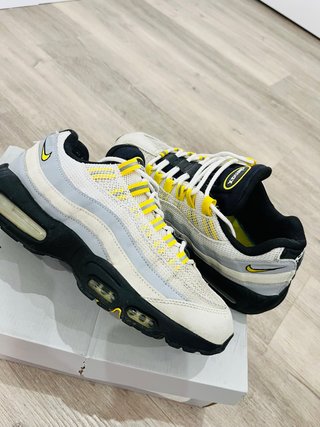 Nike Air Max 95 Gris Blanco Amarillo