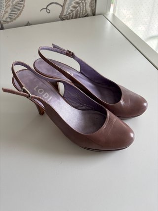 Zapatos de tacón Lodi morado o rosa oscurotalla 40