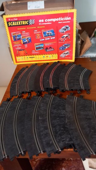 Scalextric: Pack 20 Curvas Standard R2
