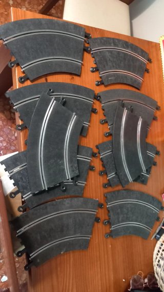 Scalextric: Pack 20 Curvas Standard R2