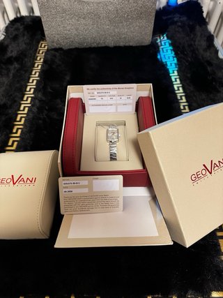 Reloj Geovani Mujer Diamantes Suizos