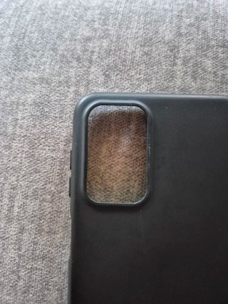 Funda de silicona Negra para Samsung Galaxy S21+