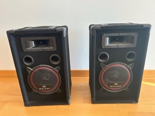 4 Altavoces Malone medidas 50x30