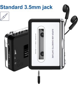 Reproductor Cassette USB a MP3