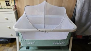 Cuna colecho Kikkaboo Nanna Verde Mint