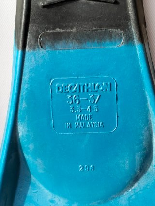 Aletas natación Talla 36-37 Tribord