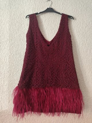 Vestido de fiesta con chaqueta. Hecho a mano.
