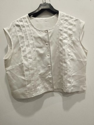 Blusa vintage hecha a mano