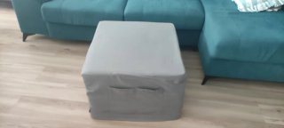 2 puffs tipo colchón Aldi. (1.35)
