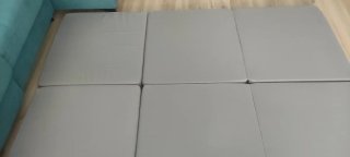 2 puffs tipo colchón Aldi. (1.35)