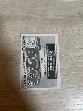 Cromos R.C. Deportivo 2014/2015 (Plantilla y Escud