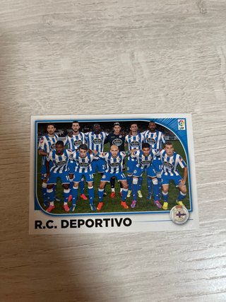 Cromos R.C. Deportivo 2014/2015 (Plantilla y Escud