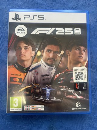 Volante+Soporte, Palanca Cambios, Juego F1 PS5 25