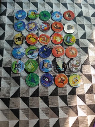 Lote de 29 Tazos Pokémon