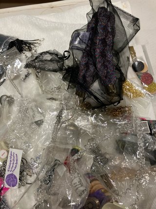 Lote Material Bisutería Abalorios