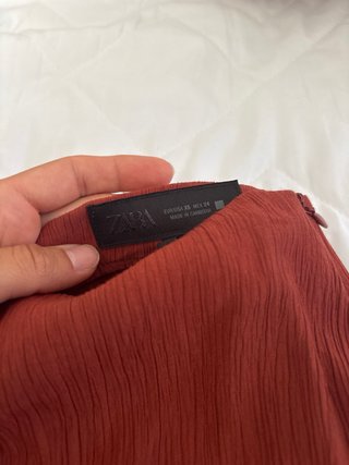 Pantalones Zara Marrones Sin Estrenar