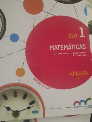 Matemáticas 1 Eso