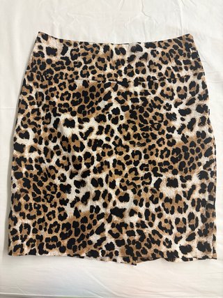 Falda animal print