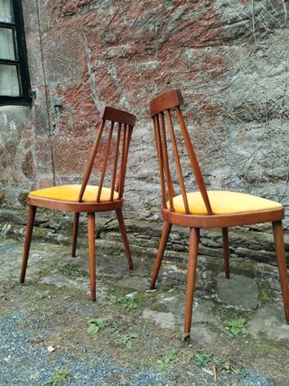 Par Sillas Vintage Estilo Escandinavo
