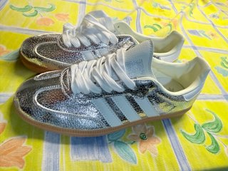 Zapatillas Adidas Samba Plateadas