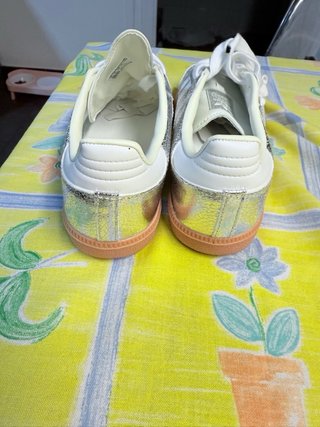 Zapatillas Adidas Samba Plateadas