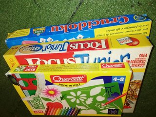 Set Stencil Disegno Quercetti Bambini