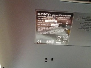 Televisor Sony Negro