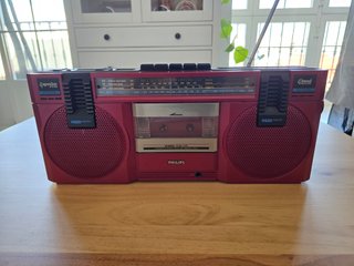 Radio Philips Roja Boombox