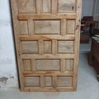 Puerta Antigua de Madera Castellana 185x81cm