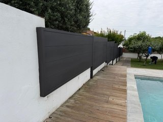 Puertas correderas chapas perforadas