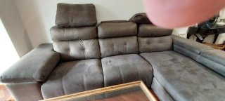 URGE!!! Sofá Chaiselongue Marrón