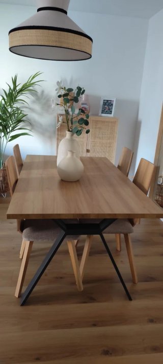 Conjunto de Mesa y 6 Sillas