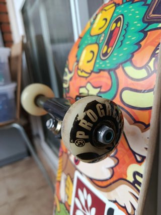 Skate PGS con Ruedas Progress