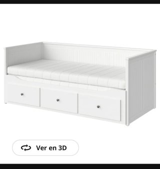 Diván Ikea Madera Blanco