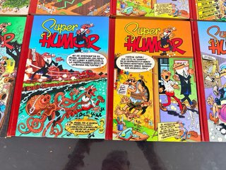 Mortadelo y Filemon Lote 10 tomos cómics Super Hum