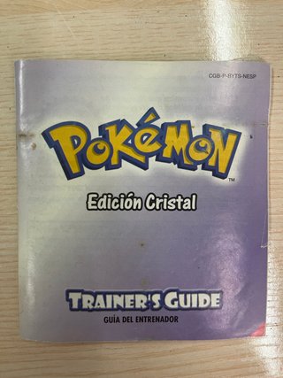 Guía Pokémon Edición Cristal Trainer's Guide