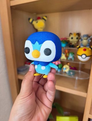 Funko Pop Piplup Pokémon Impresión 3D