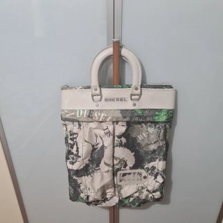 Borsa Diesel con manici in pelle