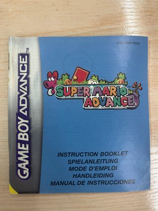 Manual Wario Land 4 Game Boy Advance