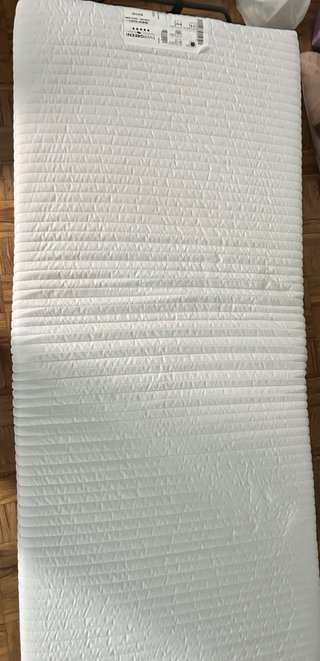 Cama geriátrica con colchón 80 × 190 cm