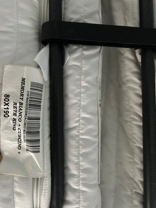 Cama geriátrica con colchón 80 × 190 cm