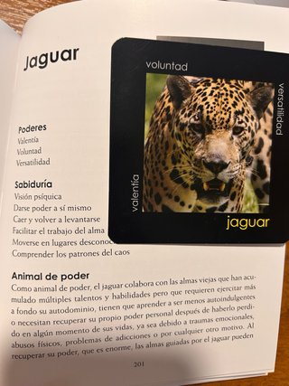 El juego de los animales de poder (Cartas)