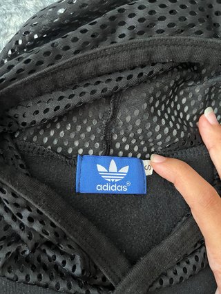 Sudadera Adidas Negra con Capucha
