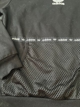 Sudadera Adidas Negra con Capucha