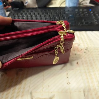 Portafoglio da donna rosso Jinbaoli