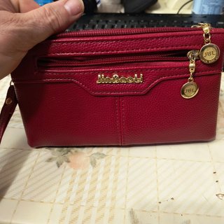 Portafoglio da donna rosso Jinbaoli