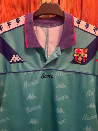 Segunda Equipación FC Barcelona Kappa