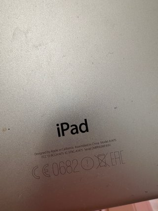 iPad Air 1ª Gen 16GB 4G LTE A1475 Bianco