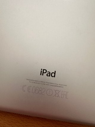 iPad Air 1ª Gen 16GB 4G LTE A1475 Bianco