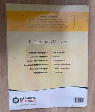 Llengua catalana, 4t Educació Primària: Program...